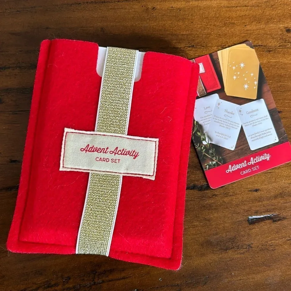 DEMDACO advent activity card set NEW